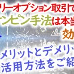 バイナリーオプション取引でナンピン手法は本当に効果的?メリットとデメリット、活用方法をご紹介