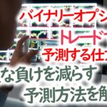 バイナリーオプショントレードで予測する仕方とは?無駄な負けを減らす予測方法を解説